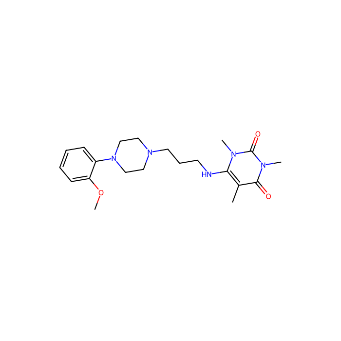 5-甲基尿嘧啶, α 1A 肾上腺素受体拮抗剂；α 1B 肾上腺素受体拮抗剂；α 1D 肾上腺素受体拮抗剂
