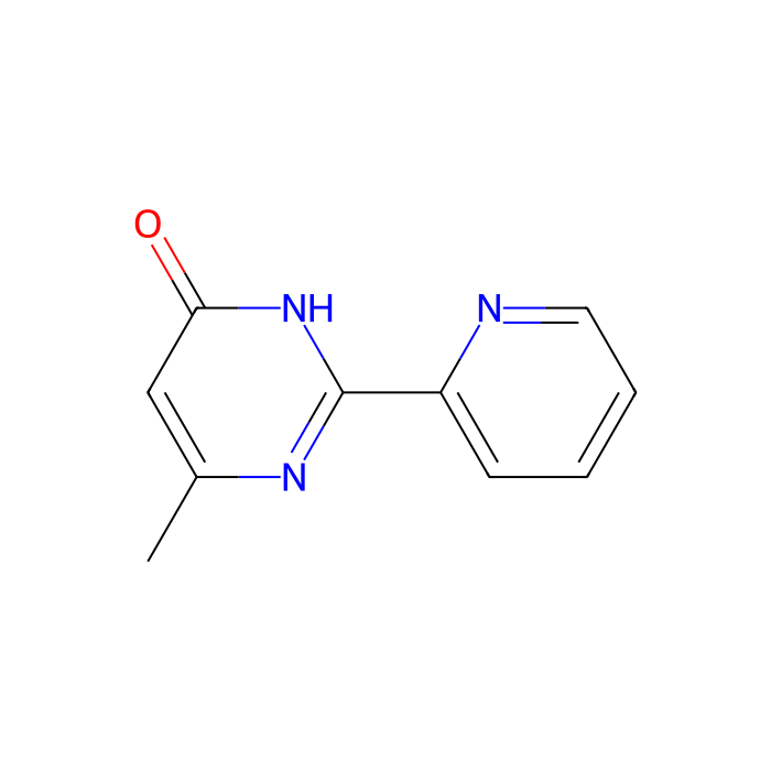 6-甲基-2-（2-吡啶基）-4-嘧啶醇