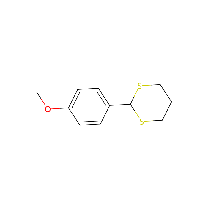 2-(4-甲氧苯基)-1,3-二噻烷