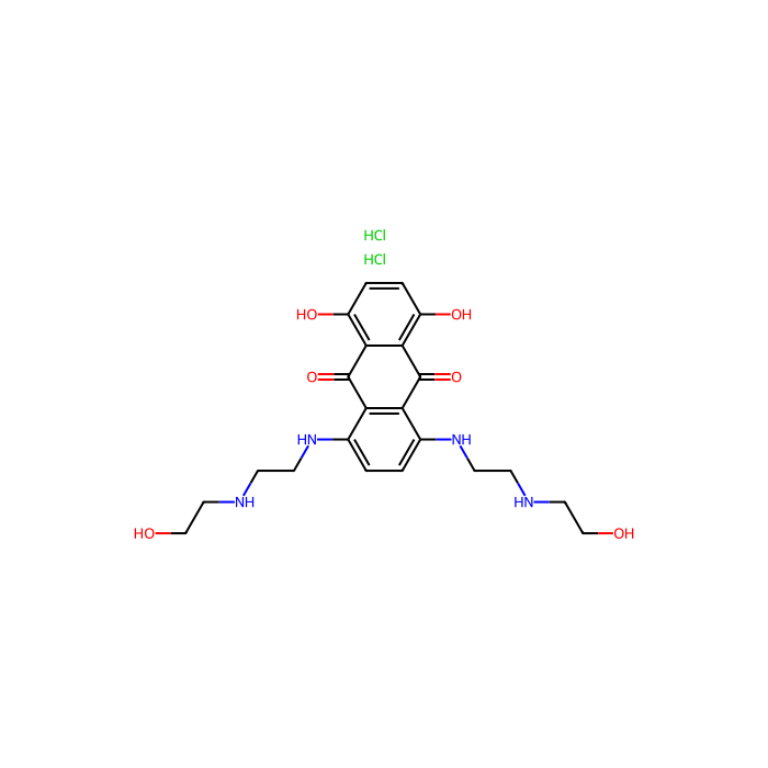米托蒽醌二盐酸盐, DNA 拓扑异构酶 II alpha 抑制剂