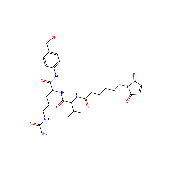 N-[6-(2,5-二氧代-2,5-二氢-1H-吡咯-1-基)己酰基]-L-缬氨酰-N5-(氨基甲酰基)-[4-(羟基甲基)苯基]-L-鸟氨酰胺