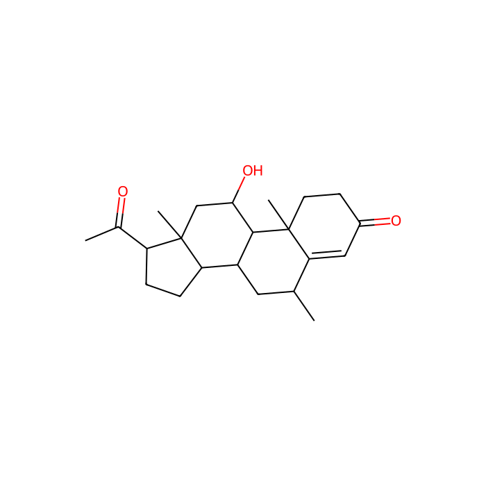 6α-甲基-11β-羟基孕酮, 糖皮质激素受体激动剂
