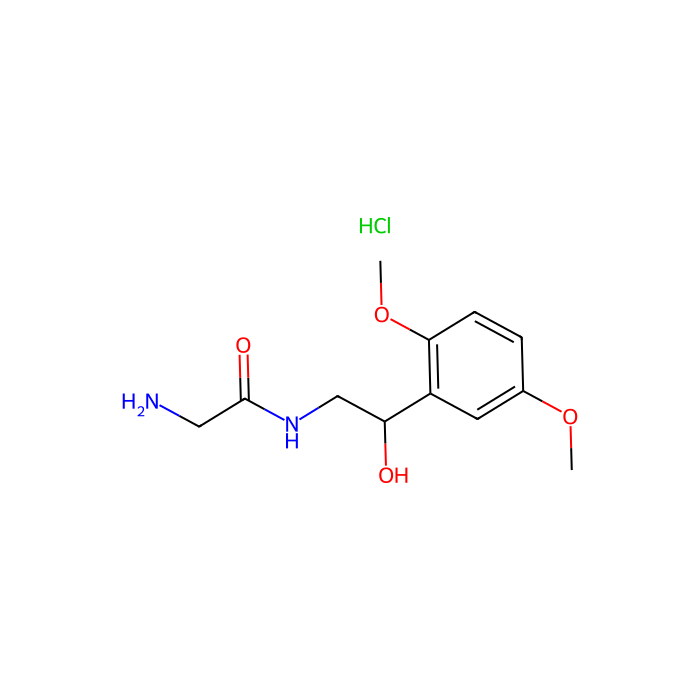 Midodrine hydrochloride, 肾上腺素能受体 alpha-1 激动剂