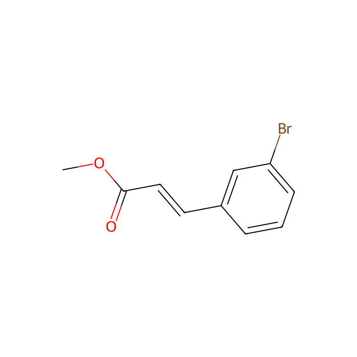 3-溴肉桂酸甲酯，主要是反式