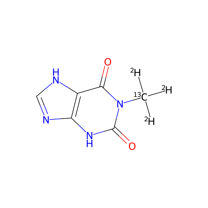 1-甲基黄嘌呤-(甲基-¹³C,d₃)