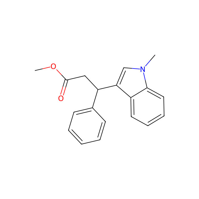 (3S)-(+)-3-(甲基-1H-吲哚-3-基)-3-苯基丙酸甲酯