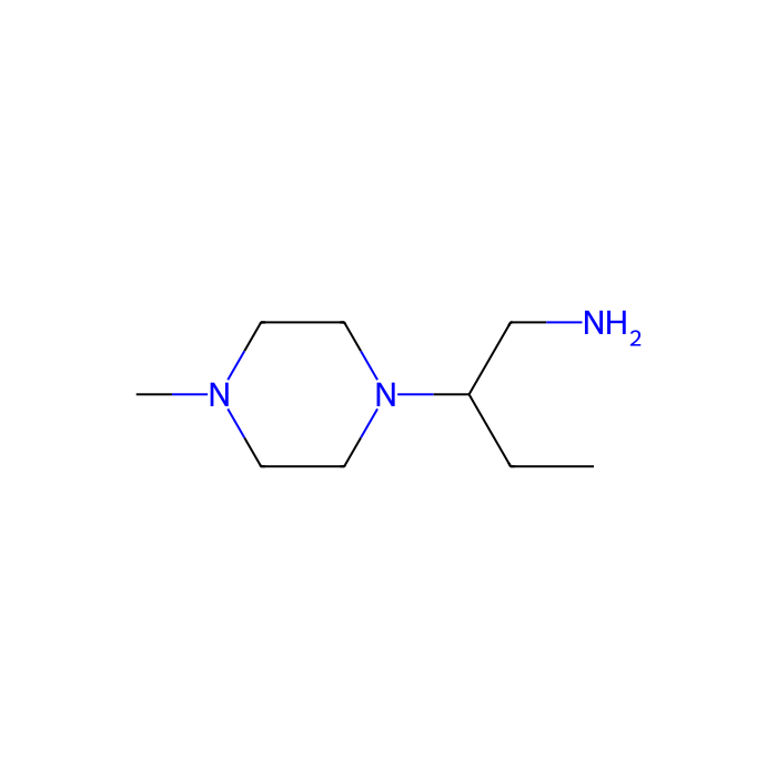 2-(4-甲基-1-piperazinyl)-1-butan胺