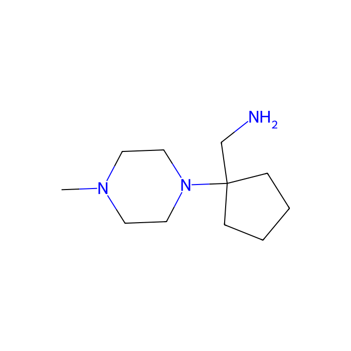 1-[1-(4-甲基-1-piperazinyl)环戊基]甲胺