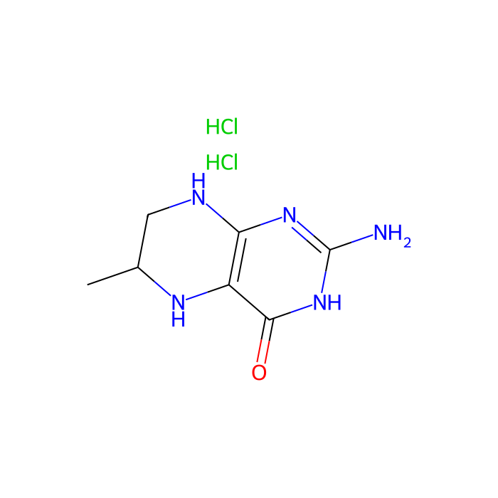 (±)-6-甲基-5,6,7,8-四氢蝶呤二盐酸盐