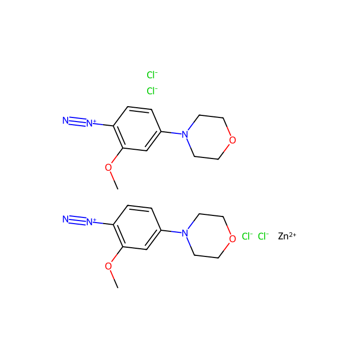 2-甲氧基-4-吗啉代苯重氮氯化锌复盐