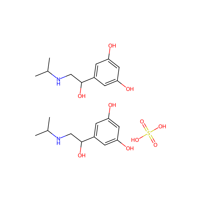 异丙肾上腺素半硫酸盐, β-2 肾上腺素能受体激动剂