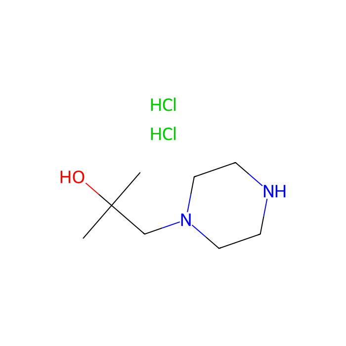2-甲基-1-(哌嗪-1-基)丙-2-醇二盐酸盐