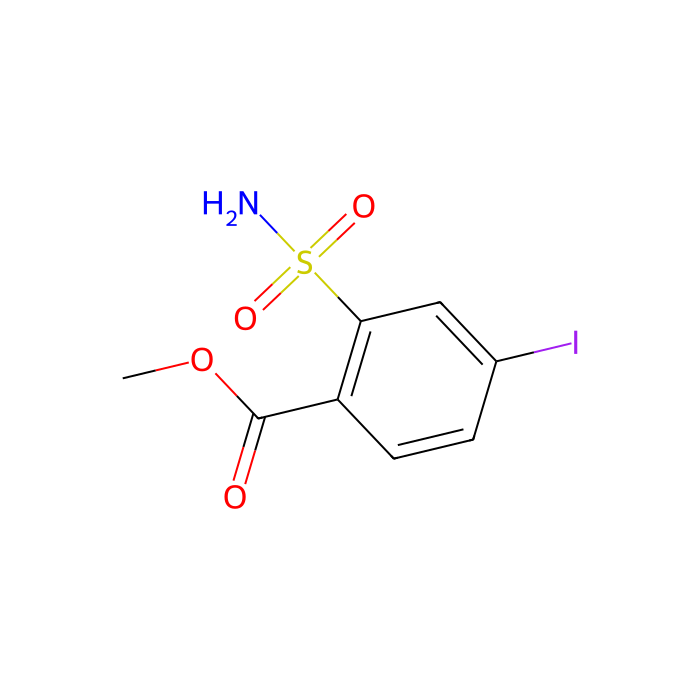 4-碘-2-氨磺酰基苯甲酸甲酯
