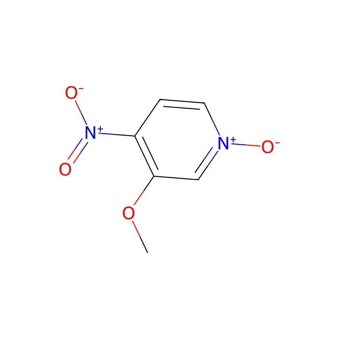 3-甲氧基-4-硝基吡啶 1-氧化物