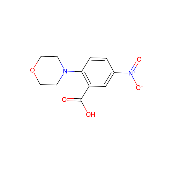 2-吗啉-5-硝基苯甲酸