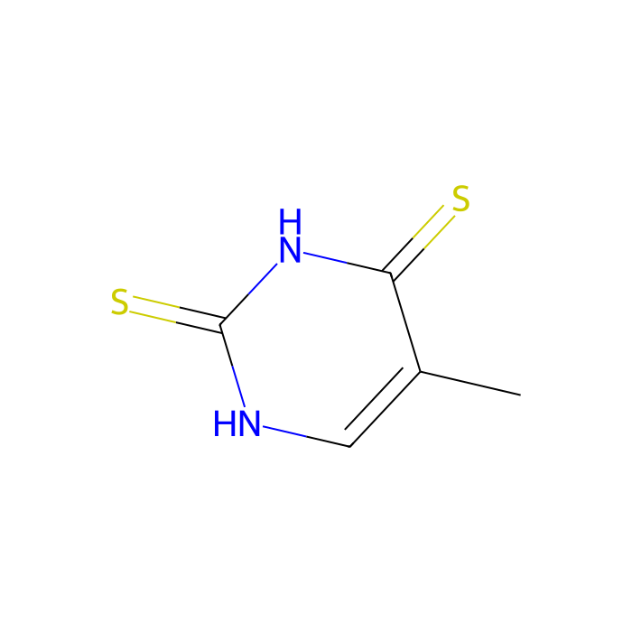 5-甲基嘧啶-2,4(1H,3H)-二硫酮