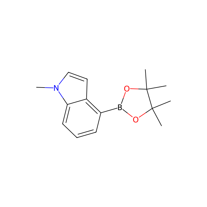 1-甲基-4-(4,4,5,5-四甲基-1,3,2-二氧硼杂环戊烷-2-基)-1H-吲哚