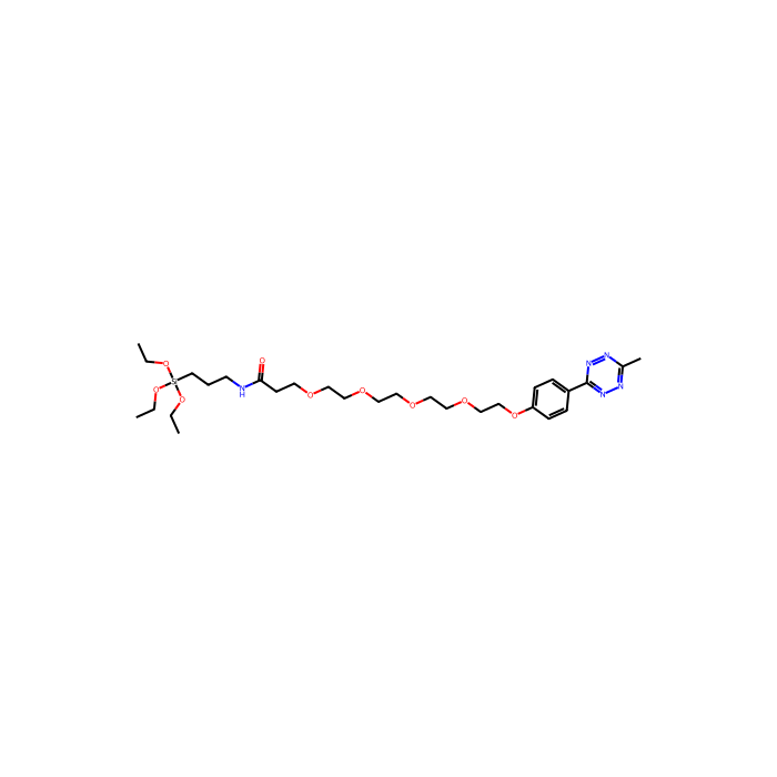 甲基四嗪-PEG5-三乙氧基硅烷