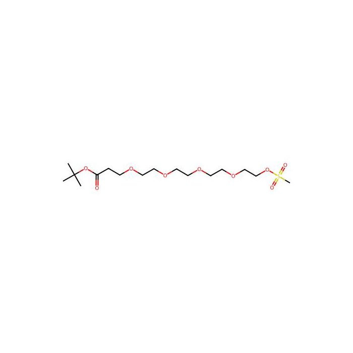 Ms-PEG4-叔丁酯