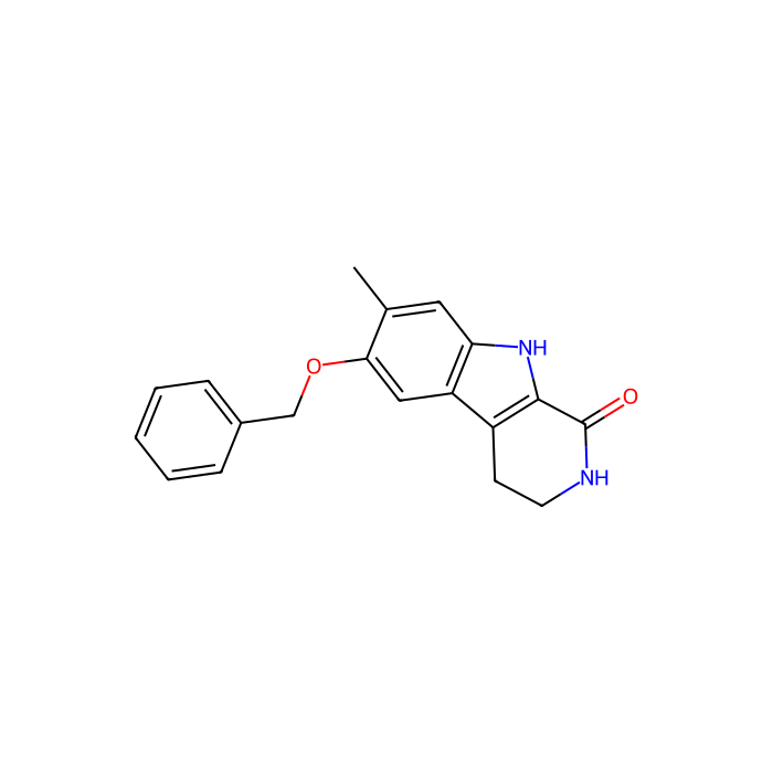 7-methyl-6-(phenylmethoxy)-2,3,4,9-tetrahydropyrido[3,4-b]indol-1-one, mGlu 1 受体的异构调节剂