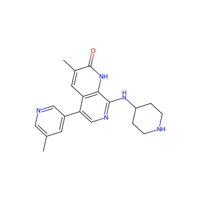 3-methyl-5-(5-methylpyridin-3-yl)-8-[(piperidin-4-yl)amino]-1,2-dihydro-1,7-naphthyridin-2-one, 含 AAA 结构域的 ATPase 家族 2 抑制剂