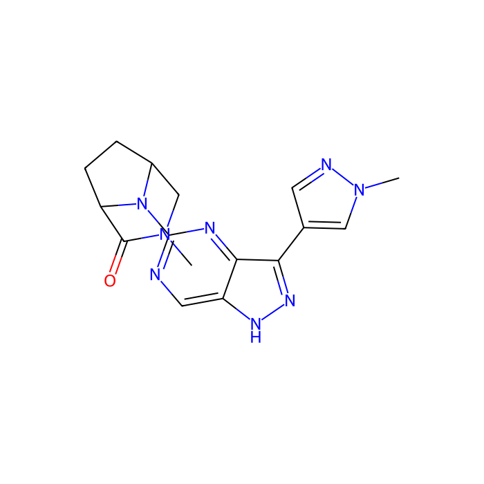 3-methyl-8-[3-(1-methylpyrazol-4-yl)-1H-pyrazolo[4,3-d]pyrimidin-5-yl]-3,8-diazabicyclo[3.2.1]octan-2-one, 成纤维细胞生长因子受体 1 抑制剂;成纤维细胞生长因子受体 2 抑制剂;成纤维细胞生长因子受体 3 抑制剂;成纤维细胞生长因子受体 4 抑制剂