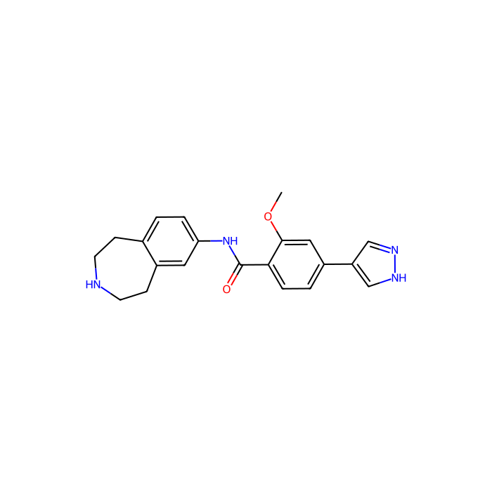 MELK-TI, 钙/钙调蛋白依赖性蛋白激酶 II δ 亚基抑制剂；FMS 相关受体酪氨酸激酶 3 抑制剂；与 MAPK 相互作用的丝氨酸/苏氨酸激酶 2 抑制剂；母体胚胎亮氨酸拉链激酶抑制剂
