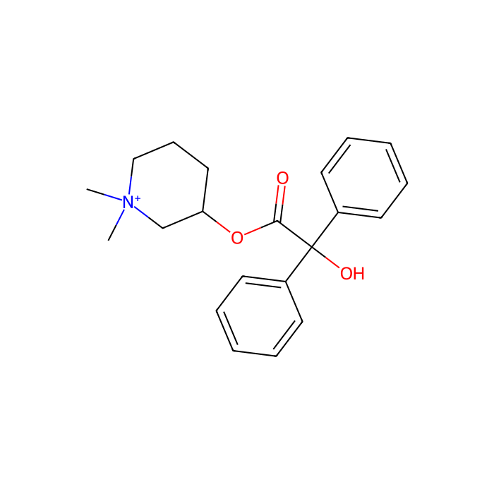 mepenzolic acid, M 2 受体拮抗剂；M 3 受体拮抗剂；M 4 受体拮抗剂