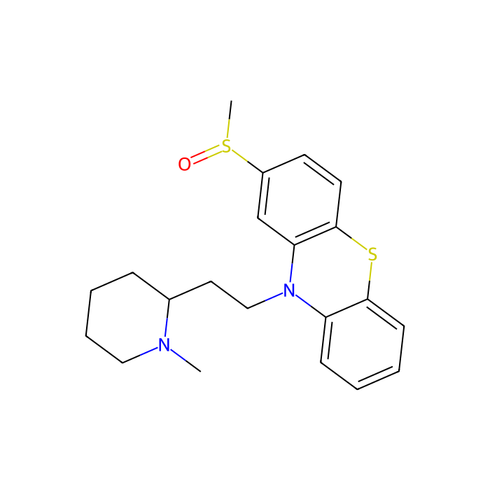 美索达嗪, 5-HT 1A 受体拮抗剂；5-HT 2A 受体拮抗剂；5-HT 2C 受体拮抗剂；D 1 受体拮抗剂；D 2 受体拮抗剂；D 3 受体拮抗剂