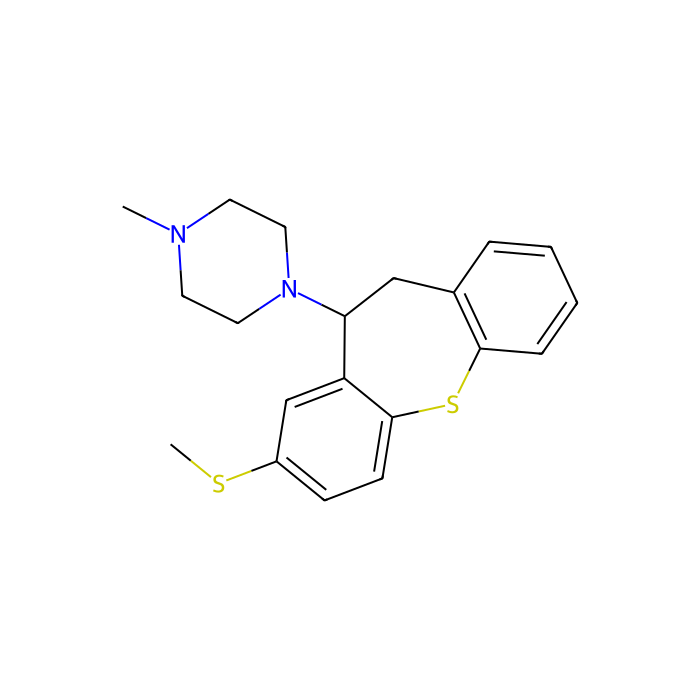 methiothepin, 5-HT 1A 受体拮抗剂；5-HT 1B 受体拮抗剂；5-HT 1D 受体拮抗剂；5-HT 1E 受体拮抗剂；5-HT 1F 受体拮抗剂；5-HT 2A 受体拮抗剂；5-HT 2B 受体拮抗剂；5-HT 2C 受体拮抗剂；5-HT 5A 受体拮抗剂；5-HT 6 受体拮抗剂；5-HT 7 受体拮抗剂