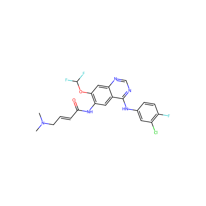 mifanertinib, 表皮生长因子受体抑制剂；erb-b2 受体酪氨酸激酶 2 抑制剂