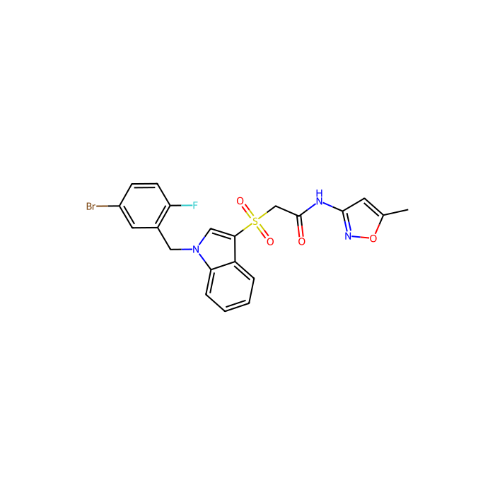 ML169, M 1 受体的异构调节剂