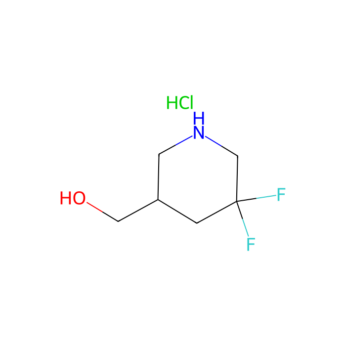 (5,5-二氟哌啶-3-基)甲醇盐酸盐