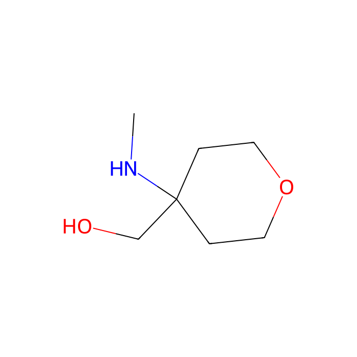 [4-(methylamino)oxan-4-yl]methanol