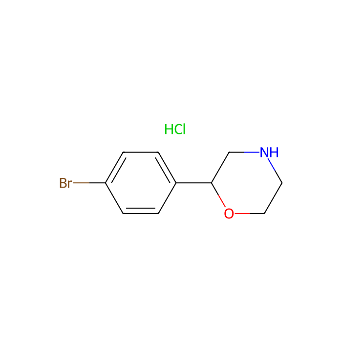 (2S)-2-(4-bromophenyl)morpholine;hydrochloride