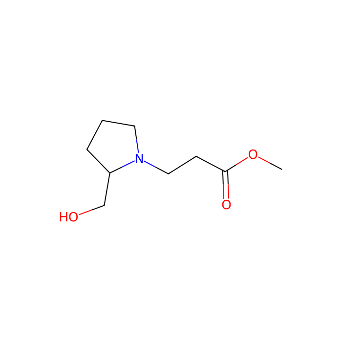 methyl 3-[(2S)-2-(hydroxymethyl)pyrrolidin-1-yl]propanoate