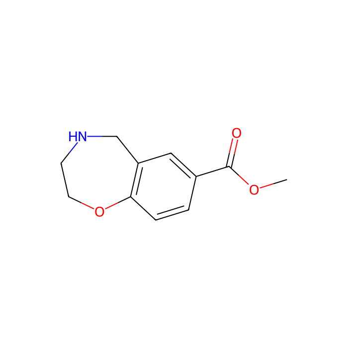 methyl 2,3,4,5-tetrahydro-1,4-benzoxazepine-7-carboxylate