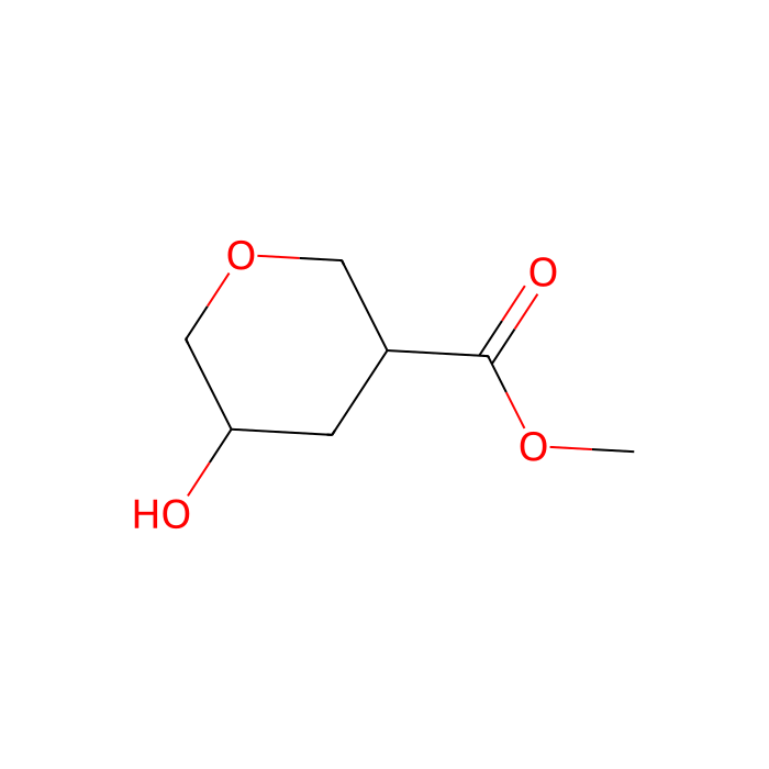 methyl 5-hydroxytetrahydropyran-3-carboxylate