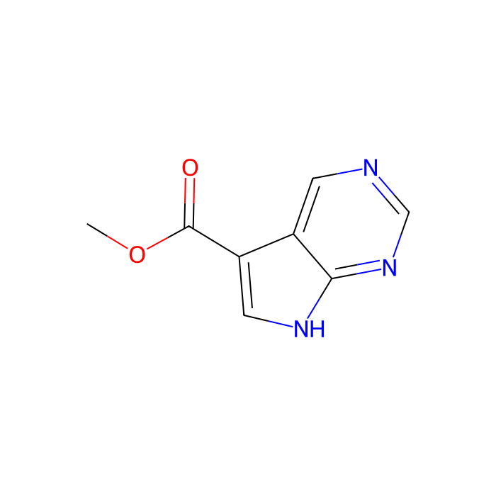 methyl 7H-pyrrolo[2,3-d]pyrimidine-5-carboxylate