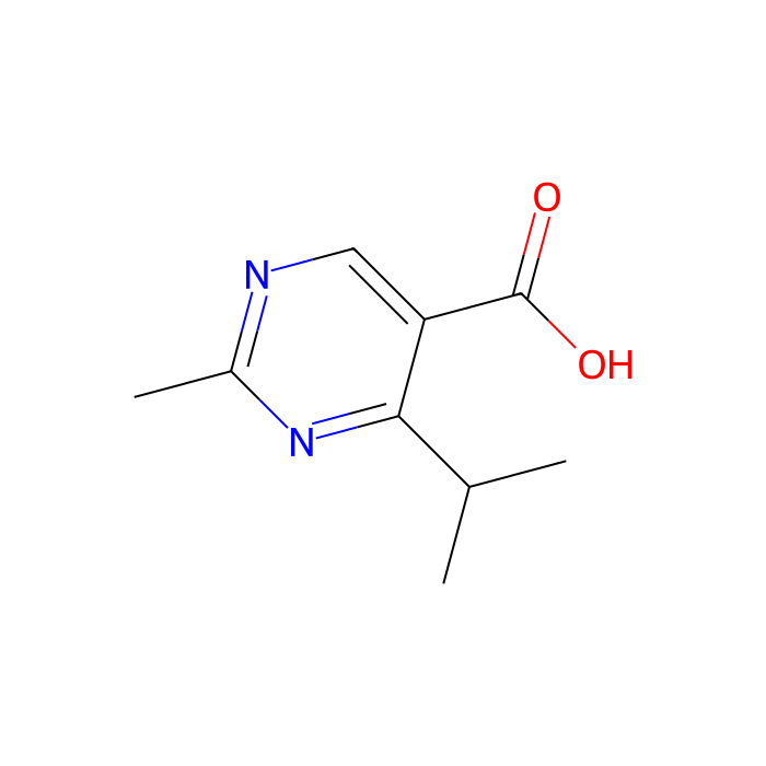 2-methyl-4-(propan-2-yl)pyrimidine-5-carboxylic acid