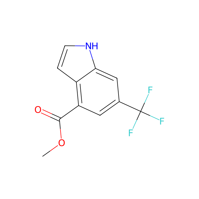 methyl 6-(trifluoromethyl)-1H-indole-4-carboxylate