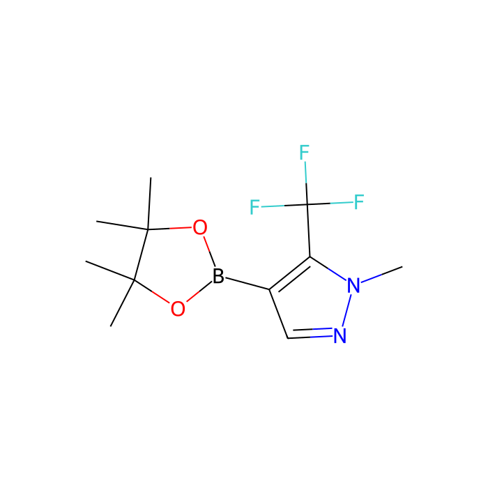 1-methyl-4-(tetramethyl-1,3,2-dioxaborolan-2-yl)-5-(trifluoromethyl)-1H-pyrazole