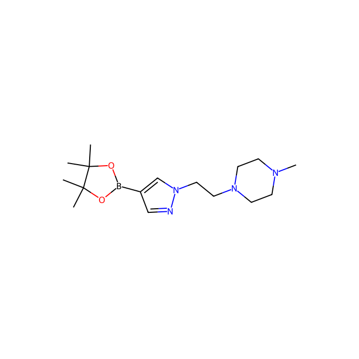 1-methyl-4-{2-[4-(4,4,5,5-tetramethyl-1,3,2-dioxaborolan-2-yl)-1H-pyrazol-1-yl]ethyl}piperazine