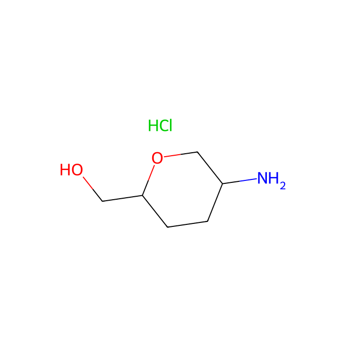 [(2S,5R)-5-aminotetrahydropyran-2-yl]methanol;hydrochloride