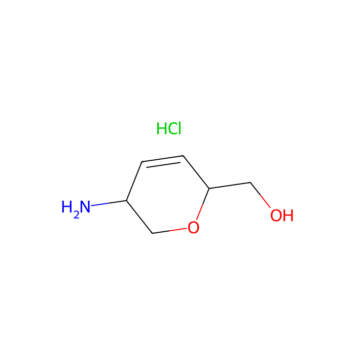 [(3R,6S)-3-amino-3,6-dihydro-2H-pyran-6-yl]methanol;hydrochloride