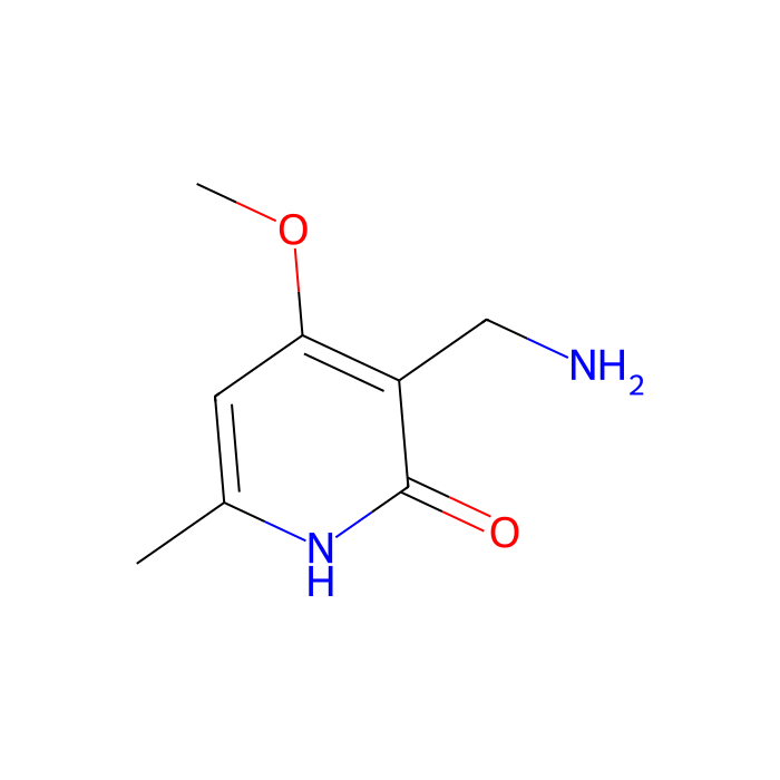 3-(aminomethyl)-4-methoxy-6-methyl-1,2-dihydropyridin-2-one