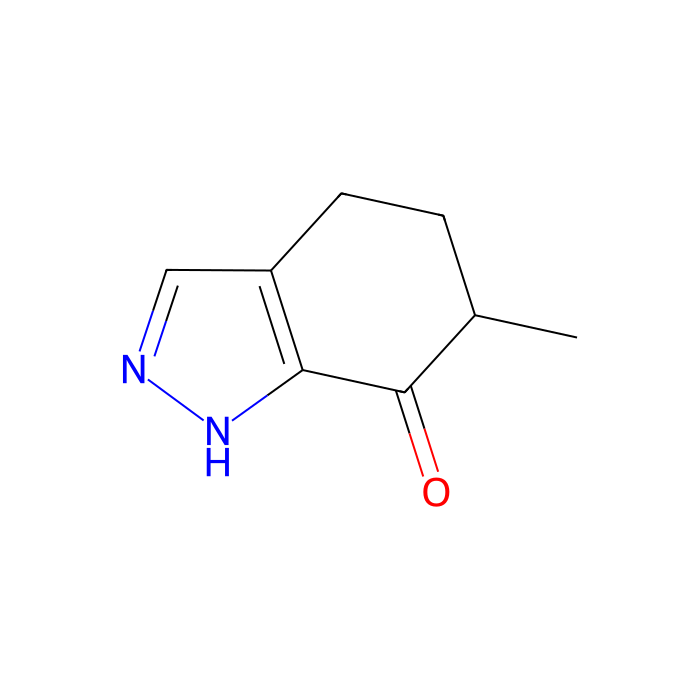 6-methyl-1,4,5,6-tetrahydroindazol-7-one