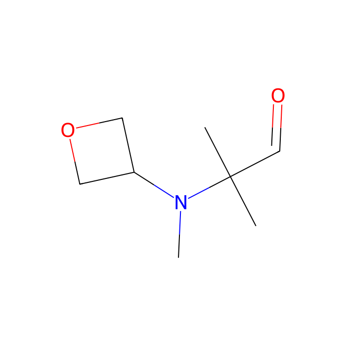2-methyl-2-[methyl(oxetan-3-yl)amino]propanal