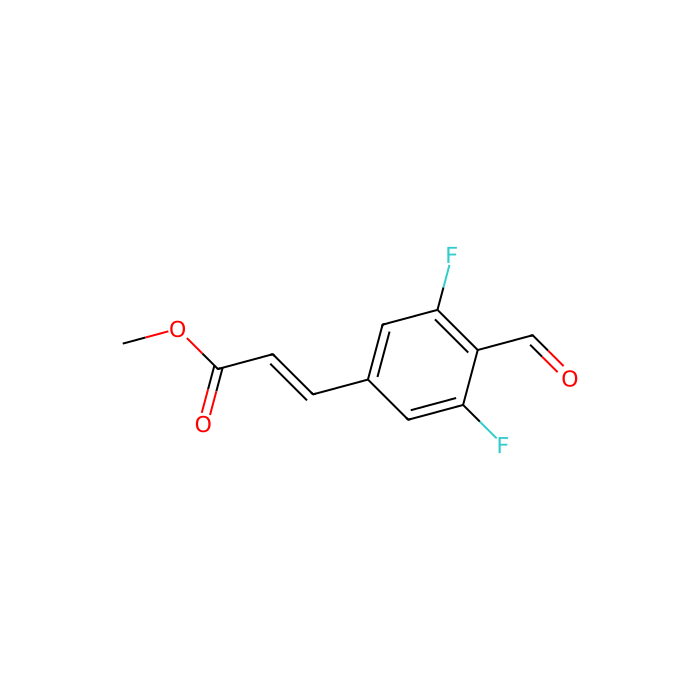 (E)-3-(3,5-二氟-4-甲酰基苯基)丙烯酸甲酯
