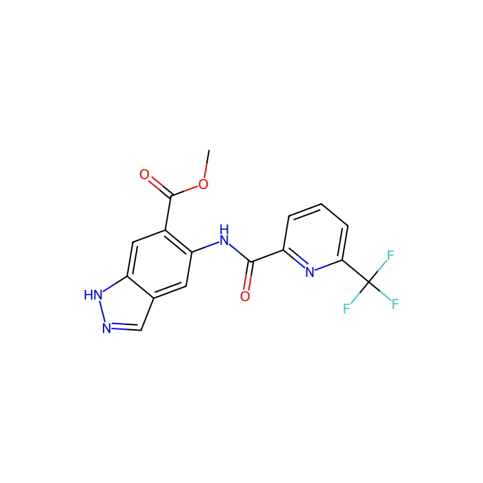 methyl 5-[[6-(trifluoromethyl)pyridine-2-carbonyl]amino]-1H-indazole-6-carboxylate